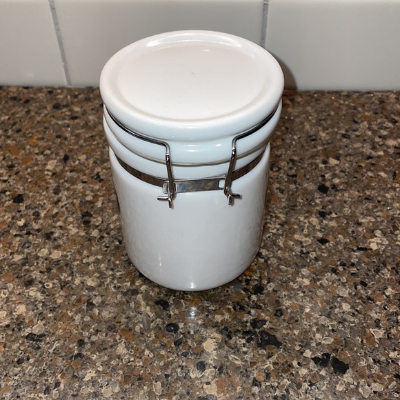 Starbucks 2007 Split Mermaid Tail Original Logo Mini Canister Container - Picture 4 of 13